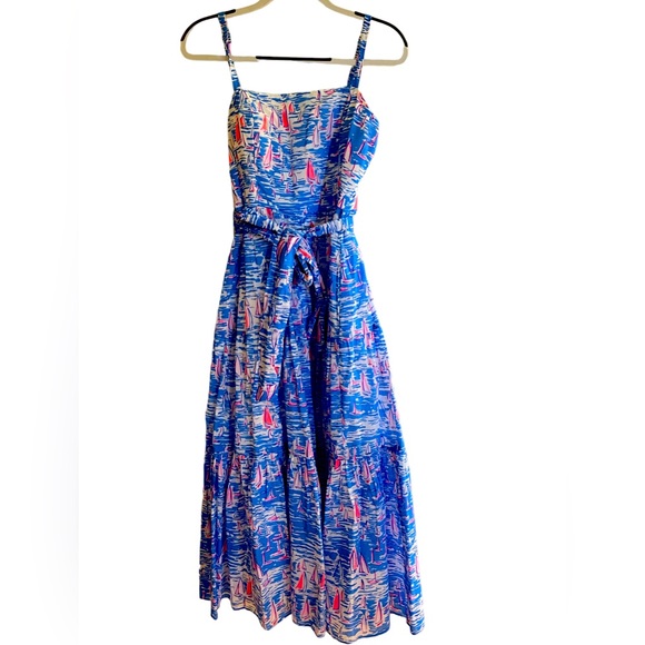 Lilly Pulitzer Dresses & Skirts - NWT Lilly Pulitzer Analeese MIDI Dress in Boatylicious Size 8